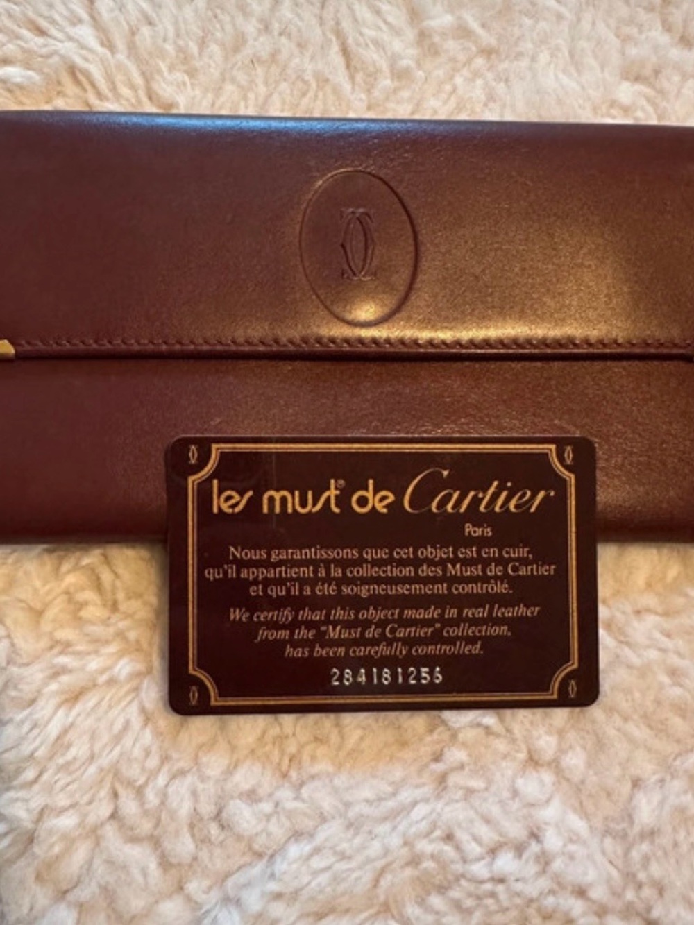 Women Cartier Wallet Very Good Condition